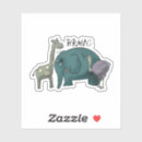 Suche nach niedlicher zombie aufkleber Untot