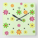 Recherche de 60s horloges Fleurs