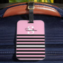 Recherche de originale bagages étiquettes Rose