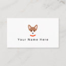 Recherche de visage de chien cartes visite Toilettage