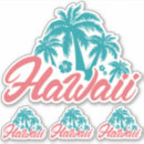 Suche nach hawaii reise aufkleber Palmen