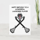 Suche nach lacrosse karten Lustig