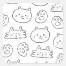 Suche nach kawaii katze aufkleber Lustig
