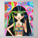 Suche nach hippie girl poster Psychedelisch