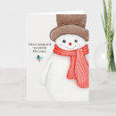 Recherche de de bonhomme de neige remerciements cartes Vacances