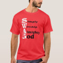 Suche nach lutherische tshirts Gott