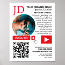 Recherche de youtuber posters Créateur de contenu