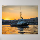 Suche nach schiffe sonnenuntergang poster Hafen