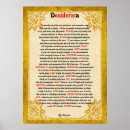 Recherche de desiderata posters Namaste