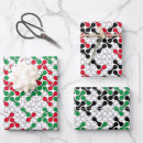 Suche nach rotes und grünes muster geschenkpapier Bunt