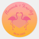 Suche nach flamingos aufkleber Tropenhochzeit