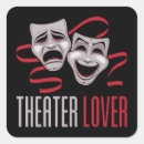 Recherche de comédienne autocollants Théâtre