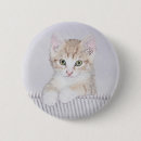 Recherche de chat jaune badges Chaton