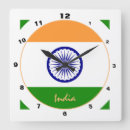 Recherche de drapeau indien horloges Indienne