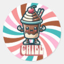 Recherche de milkshake autocollants Chocolat