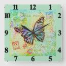 Recherche de papillon turquoise art Vintage
