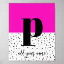 Suche nach weiße buchstaben poster Monogramm