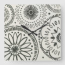 Recherche de médaillon horloges Blanc