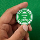 Recherche de vert jetons poker De personnalisés