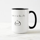 Recherche de amour de pingouin tasses Café
