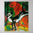 Suche nach franz marc poster Katze