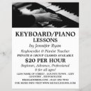 Recherche de pianos prospectus Musicien