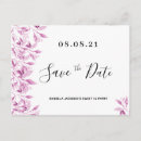 Suche nach rosa save the date postkarten Lila
