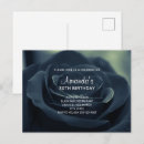 Recherche de gothique anniversaire invitations Foncé