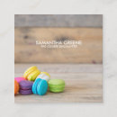 Recherche de biscuit macaron cartes visite Biscuits