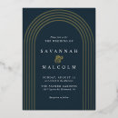 Recherche de cadre bleu marine invitations Moderne