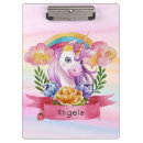 Suche nach regenbogen einhorn klemmbrett Niedlich