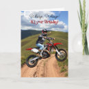 Recherche de motocross anniversaire cartes Pour lui