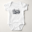 Recherche de monochrome bébé vêtements Typographie