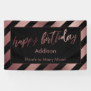 Recherche de black birthday banners posters Noir