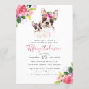 Recherche de dog baby shower invitations Rose