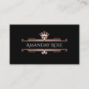 Recherche de princesse royale cartes visite Customer