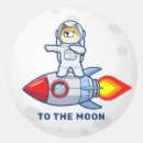 Suche nach lustiger mond aufkleber Kryptowährung