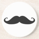 Recherche de moustache noire dessous de verres Humour
