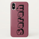 Recherche de sarah iphone coques Noms