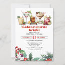 Recherche de esprit noël invitations Cocktails de noël