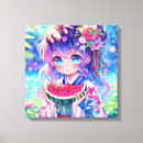 Suche nach wassermelonen leinwandbilder Sommer