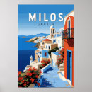 Recherche de paysage grec posters Voyage vintage rétro