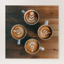 Recherche de cafeine puzzles Latte