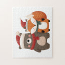 Suche nach fox puzzle Niedlich