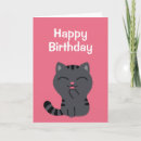 Recherche de chat de bande dessinée vœux cartes Chaton