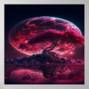 Suche nach lila mond poster Fantasie