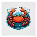 Recherche de le crabe posters Fruits de mer