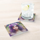 Recherche de mucha dessous de verres Floral