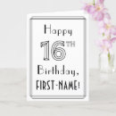 Suche nach alles gute zum 16 geburtstag karten Sechzehn jahre alt