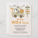 Recherche de animal sauvage invitations Jeune sauvage et trois